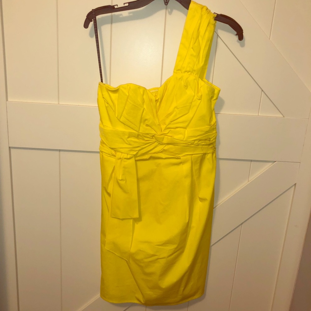 Nanette Lepore Yellow Dress 8
